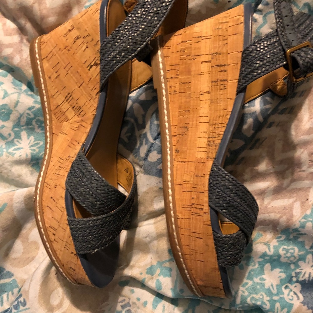 Denim blue color Franco Sarto shoes